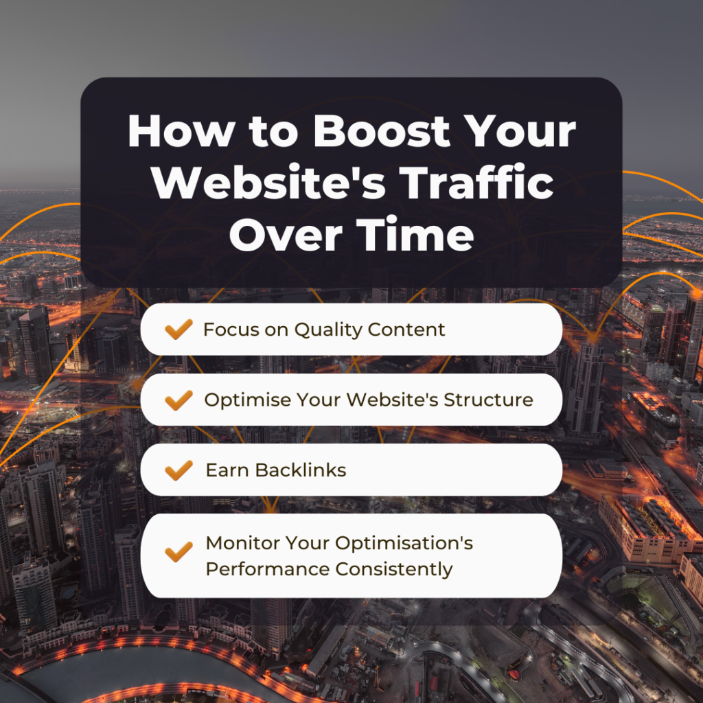 How to Boost Your Website's Traffic Over Time